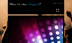 Whoisthesinger.com thumbnail