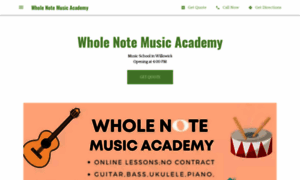 Whole-note-music-academy.business.site thumbnail