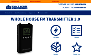 Wholehousefmtransmitter.com thumbnail