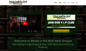 Wholeinthewallherbshoppe.com thumbnail