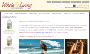 Wholelivingsupplements.com thumbnail