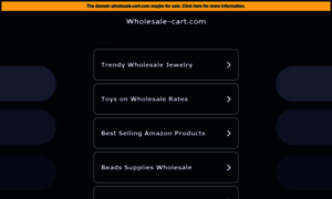 Wholesale-cart.com thumbnail