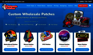 Wholesale-patches.com thumbnail