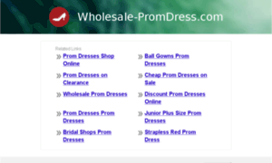 Wholesale-promdress.com thumbnail