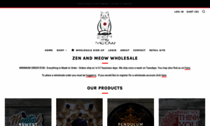 Wholesale.zenandmeow.com thumbnail