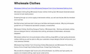 Wholesaleclothes.tk thumbnail