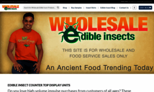 Wholesaleedibleinsects.com thumbnail