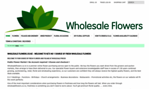 Wholesaleflowers.co.nz thumbnail