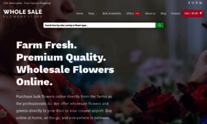 Wholesaleflowers.store thumbnail