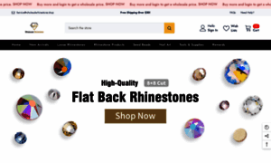 Wholesalerhinestone.shop thumbnail