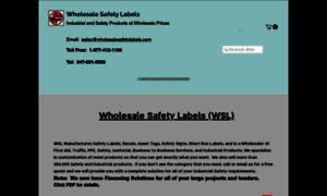 Wholesalesafetylabels.com thumbnail