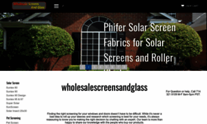 Wholesalescreensandglass.com thumbnail