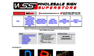 Wholesalesignsuperstore.com thumbnail