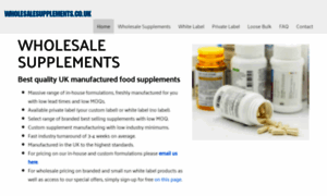 Wholesalesupplements.co.uk thumbnail