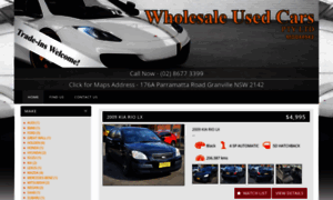 Wholesaleusedcars.com.au thumbnail