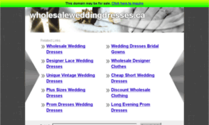 Wholesaleweddingdresses.ca thumbnail
