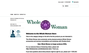 Wholewomanstore.com thumbnail