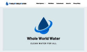 Wholeworldwater.co thumbnail