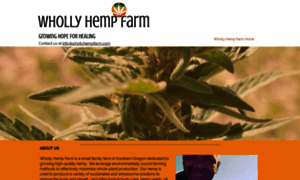 Whollyhempfarm.com thumbnail