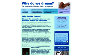 Why-we-dream.com thumbnail