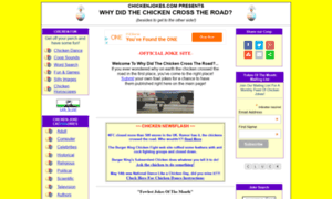 Whydidthechickencrosstheroad.com thumbnail