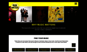 Whymusicmatters.com thumbnail