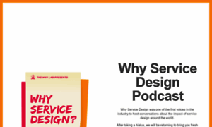 Whyservicedesignthinking.com thumbnail