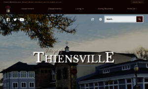 Wi-thiensville.civicplus.com thumbnail