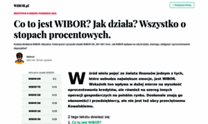 Wibor.pl thumbnail