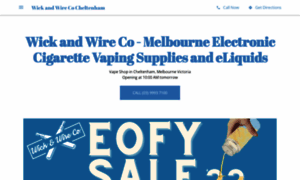 Wick-and-wire-co-cheltenham-melbourne-vape-shop.business.site thumbnail