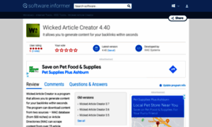 Wicked-article-creator.software.informer.com thumbnail