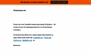 Wickedness.net thumbnail