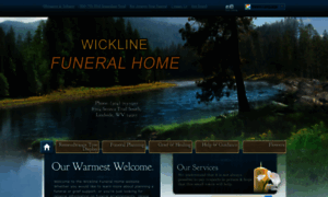 Wicklinefuneralhome.com thumbnail