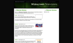Widescreentelevisions.co.uk thumbnail