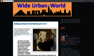 Wideurbanworld.blogspot.com thumbnail
