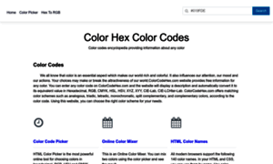Widget.colorcodehex.com thumbnail
