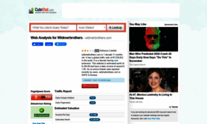 Widmerbrothers.com.cutestat.com thumbnail