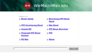 Wiemachtman.info thumbnail