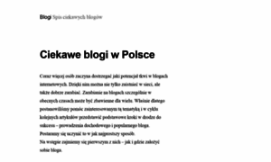 Wiersze2.blogola.pl thumbnail