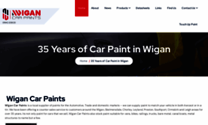 Wigancarpaints.co.uk thumbnail