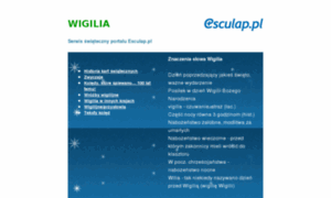 Wigilia.esculap.pl thumbnail