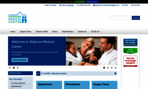 Wigmoremedicalcentre.co.uk thumbnail