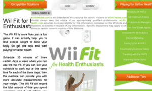 Wii-fit-health.com thumbnail