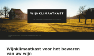 Wijnklimaatkast-wijnkoelkast.nl thumbnail