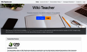 Wiki-teacher.com thumbnail