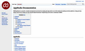 Wiki.appstudio.dev thumbnail
