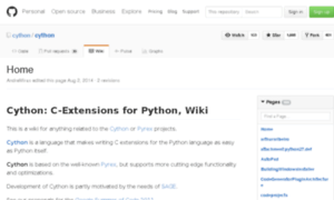 Wiki.cython.org thumbnail