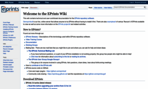 Wiki.eprints.org thumbnail