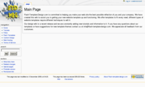 Wiki.flash-template-design.com thumbnail