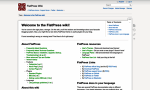 Wiki.flatpress.org thumbnail